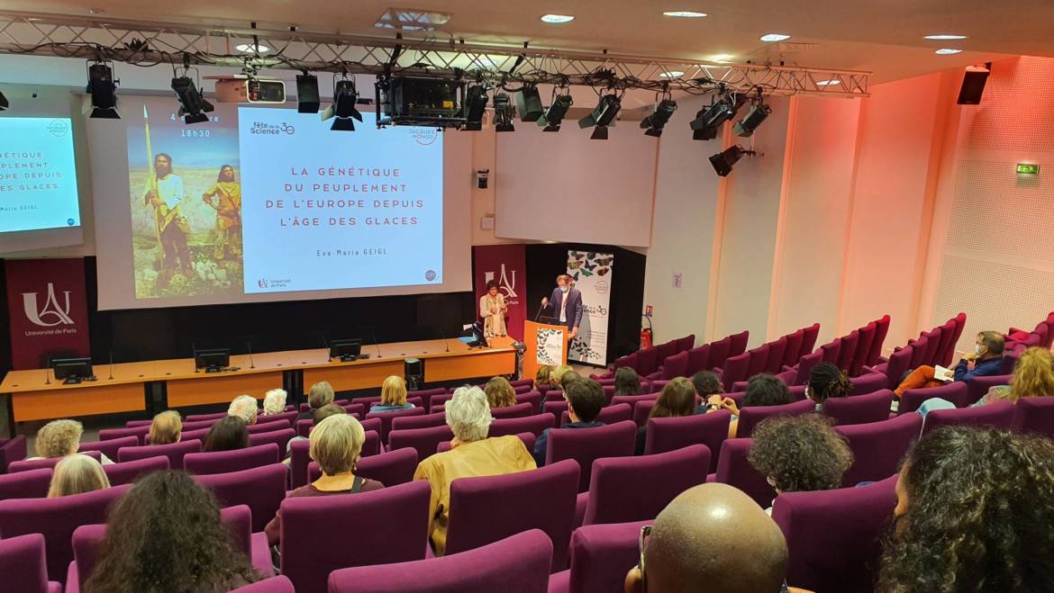 Fête de la Science: Conference by Eva-Maria Geigl on 4 October 2021