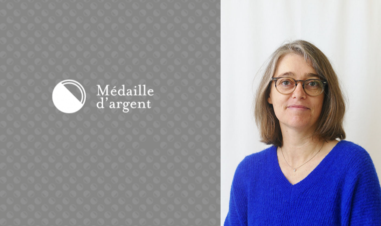 Sandra Duharcourt, Médaille d’argent du CNRS