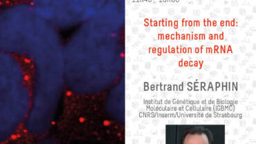 Monod-Diderot Conference  – Bertrand Séraphin – 10/06/2022