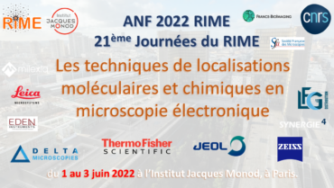 21st RIME (Réseau d’Imagerie en Microscopie Electronique) days- 1-3/06/2022