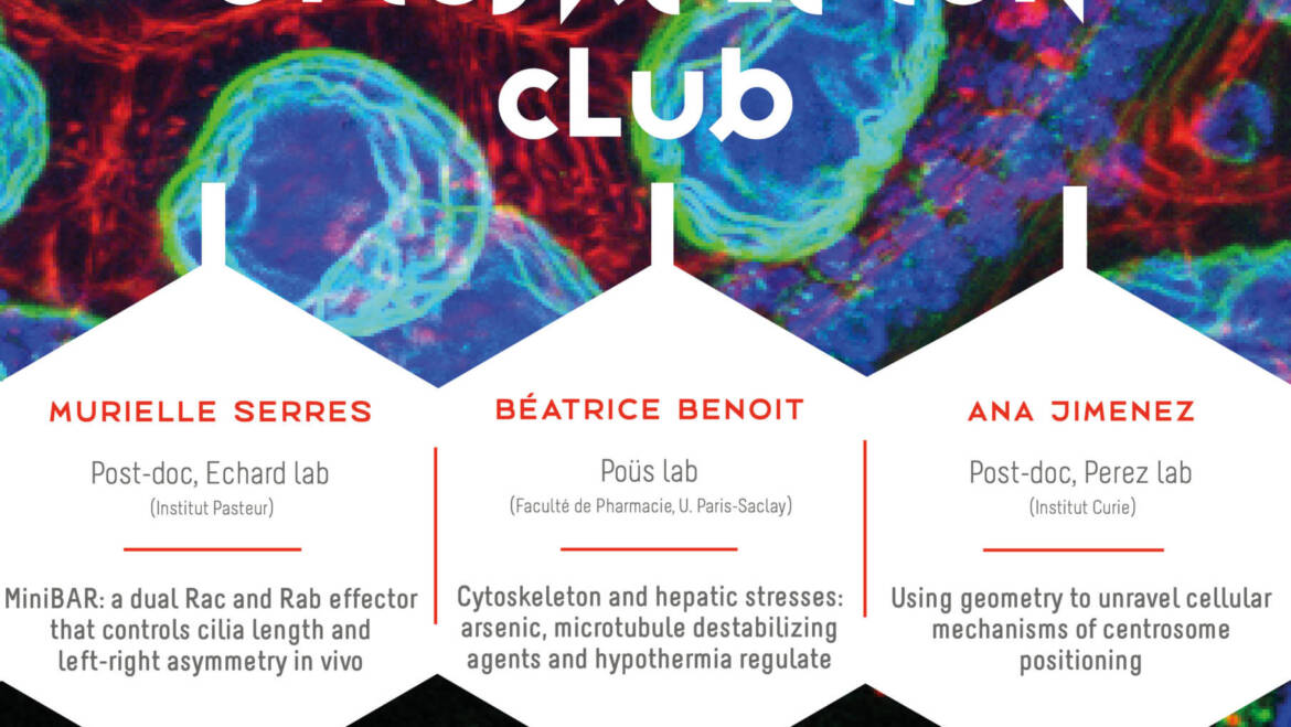 Cytoskeleton Club – 17/05/2023