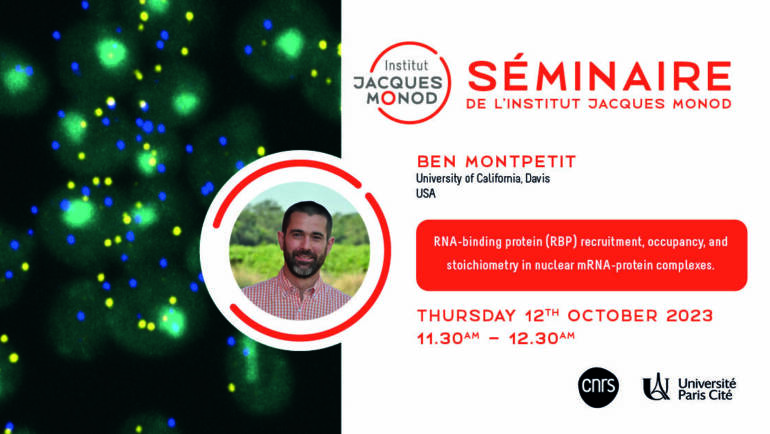 IJM Seminar – Ben Montpetit – 10/10/2023