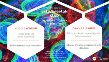 Cytoskeleton Club 20/03/24